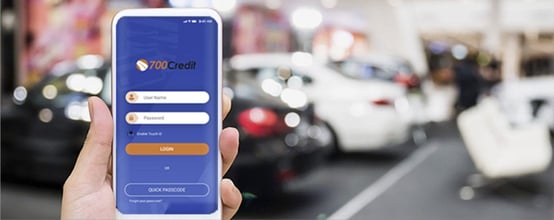 700Credit Mobile App Graphic 700Credit Mobile App Graphic