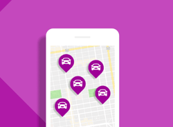Getaround App Graphic Getaround App Graphic