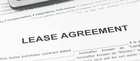 Photo of a Lease Agreement