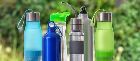 Photo of reusable bottles