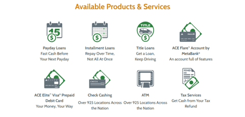 ACE Products and Services