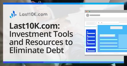 Last10k Offers Investment Tools And Resources To Eliminate Debt Last10k Offers Investment Tools And Resources To Eliminate Debt