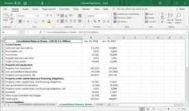Screenshot of Last10K Excel spreadsheet Screenshot of Last10K Excel spreadsheet