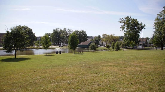 Photo of a park in Linden, New Jersey