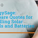 EnergySage: Comparison-Shop Loans and Purchasing Costs From Multiple Solar Energy Companies