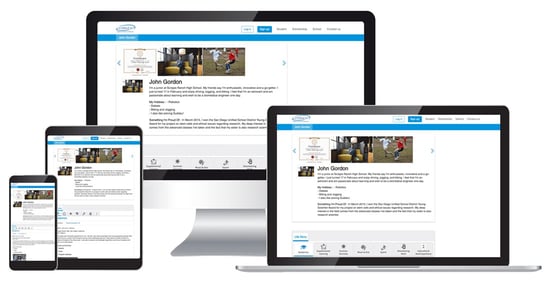 Screenshots of Cirkled In profiles on devices Screenshots of Cirkled In profiles on devices
