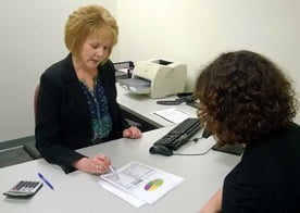 Credit Counselor Working with Client