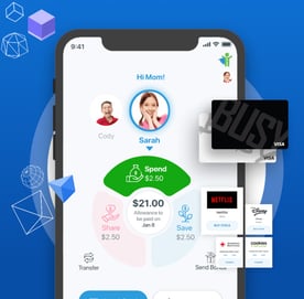 Graphic of BusyKid app