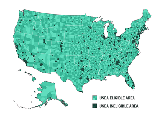 USDA Eligiblity Map USDA Eligiblity Map