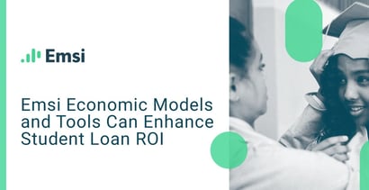 Emsi Economic Models And Tools Can Enhance Student Loan Roi Emsi Economic Models And Tools Can Enhance Student Loan Roi