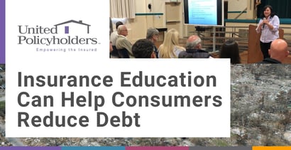 Insurance Education Can Help Consumers Reduce Debt
