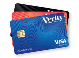 Verity Credit Union card offerings