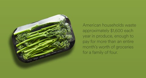 Photo from the Food Waste in America in 2021 guide from RTS.com. 