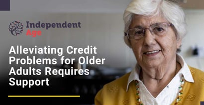 Alleviating Credit Problems For Older Adults Requires Support