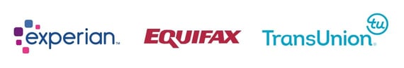 Credit bureau logos. Credit bureau logos.