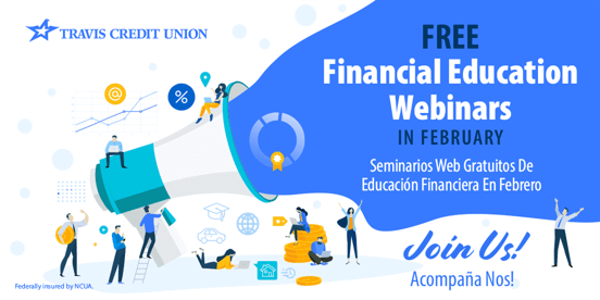 Travis Credit Union webinar graphic