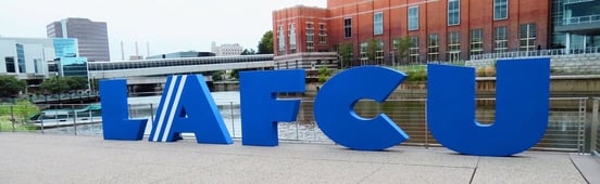 LAFCU logo LAFCU logo