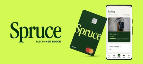 Spruce app logo and screenshots