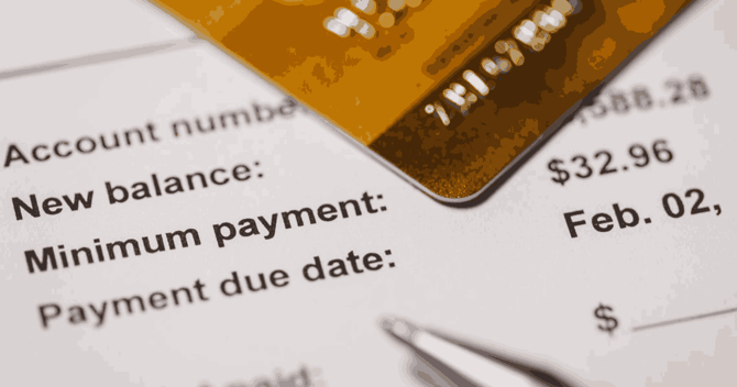 Minimum payments Minimum payments