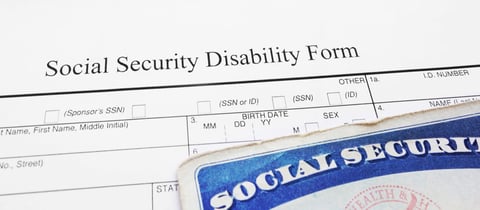 SSDI Form and Card