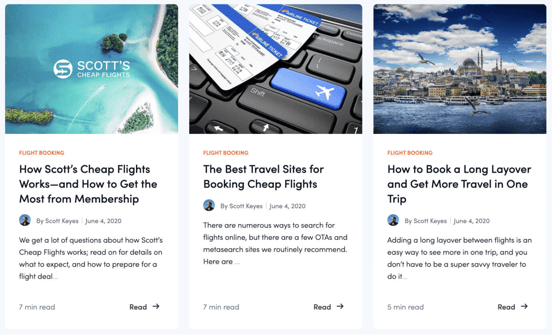 Image of Scott's Cheap Flights Weekly Newsletters