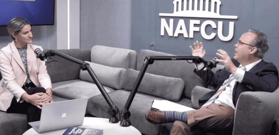 Image of NAFCU podcast set