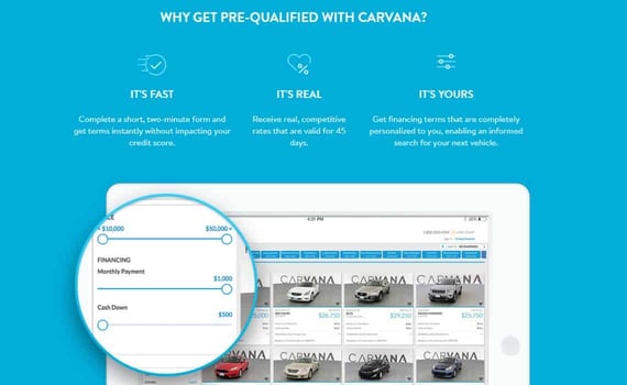 Carvana Website Carvana Website