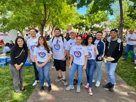 Photo Del Norte Credit Union employees at an event