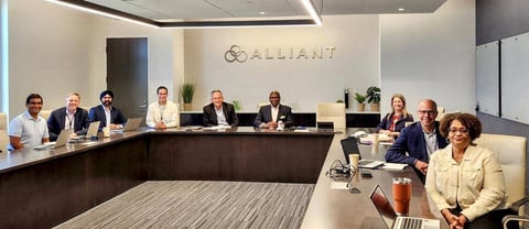 Photo of Alliant Credit Union Executive meeting