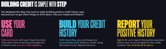 Screenshot from Step website Screenshot from Step website
