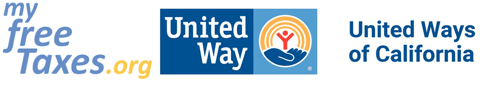 MyFreeTaxes.org and United Ways of California Logo