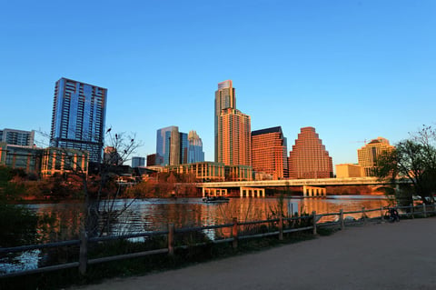 Photo of the Austin Texas Skyline Photo of the Austin Texas Skyline