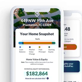 Graphic of Mr. Cooper mobile app