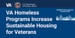 VA Homeless Programs: Funding and Partnerships Increase Veteran Access to Housing and Services