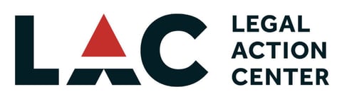 Graphic of Legal Action Center logo