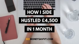 Graphic of Bee Money Savvy side hustles Graphic of Bee Money Savvy side hustles
