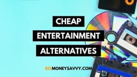 Graphic of Bee Money Savvy entertainment alternatives
