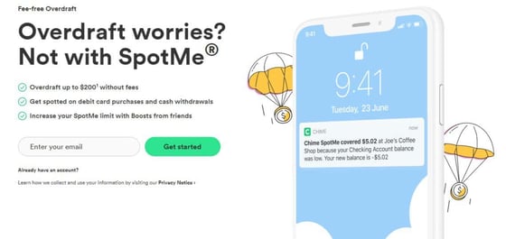 Chime SpotMe Screenshot Chime SpotMe Screenshot