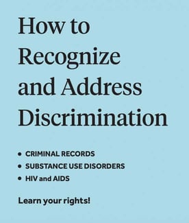 Screenshot of LAC How to Recognize and Address Discrimination guide