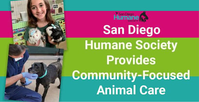 San Diego Humane Society Provides Community Focused Animal Care