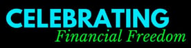 Graphic of Celebrating Financial Freedom logo Graphic of Celebrating Financial Freedom logo