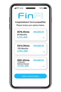 FinMkt POS financing solution