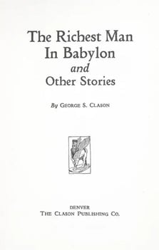 The Richest Man in Babylon first edition title page