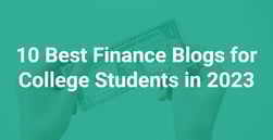 10 Best Finance Blogs for College Students in 2023