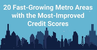 Metro Areas With The Most Improved Credit Scores Metro Areas With The Most Improved Credit Scores