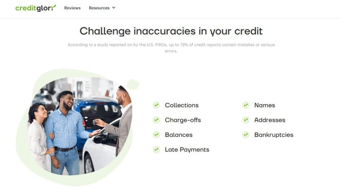 Credit Glory website Credit Glory website