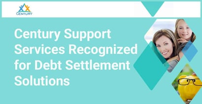 Century Support Services Recognized For Debt Settlement Solutions Century Support Services Recognized For Debt Settlement Solutions