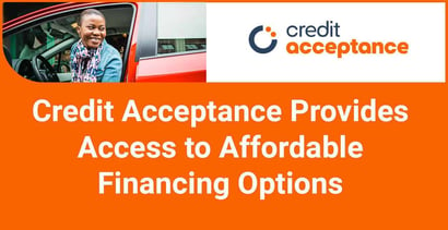 Credit Acceptance Provides Access To Affordable Auto Financing Options
