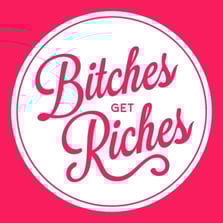 Bitches Get Riches logo Bitches Get Riches logo