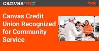 Canvas Credit Union Recognized for Community Service